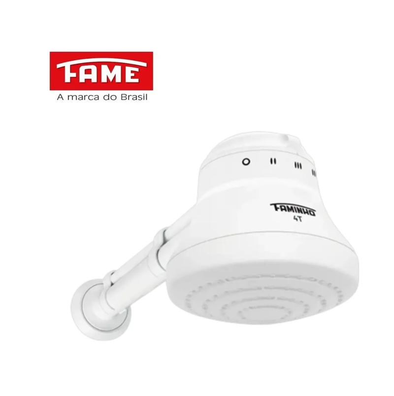 DUCHA FAMINHO 4T BR 220V 6800W C/CANO 30CM